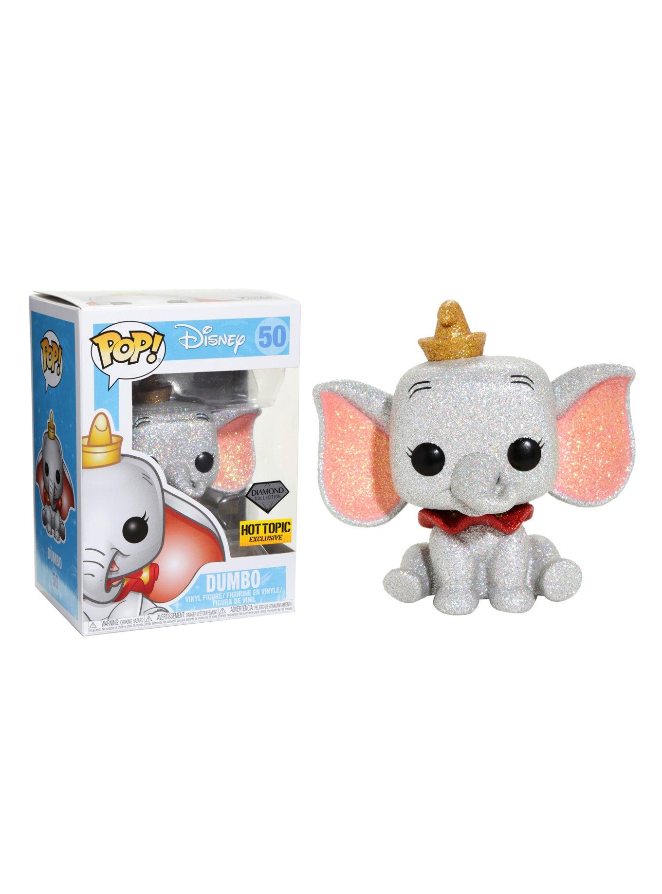 Funko Disney Diamond Collection Dumbo Pop Dumbo Vinyl Figure Hot Topic Exclusive Hot Topic