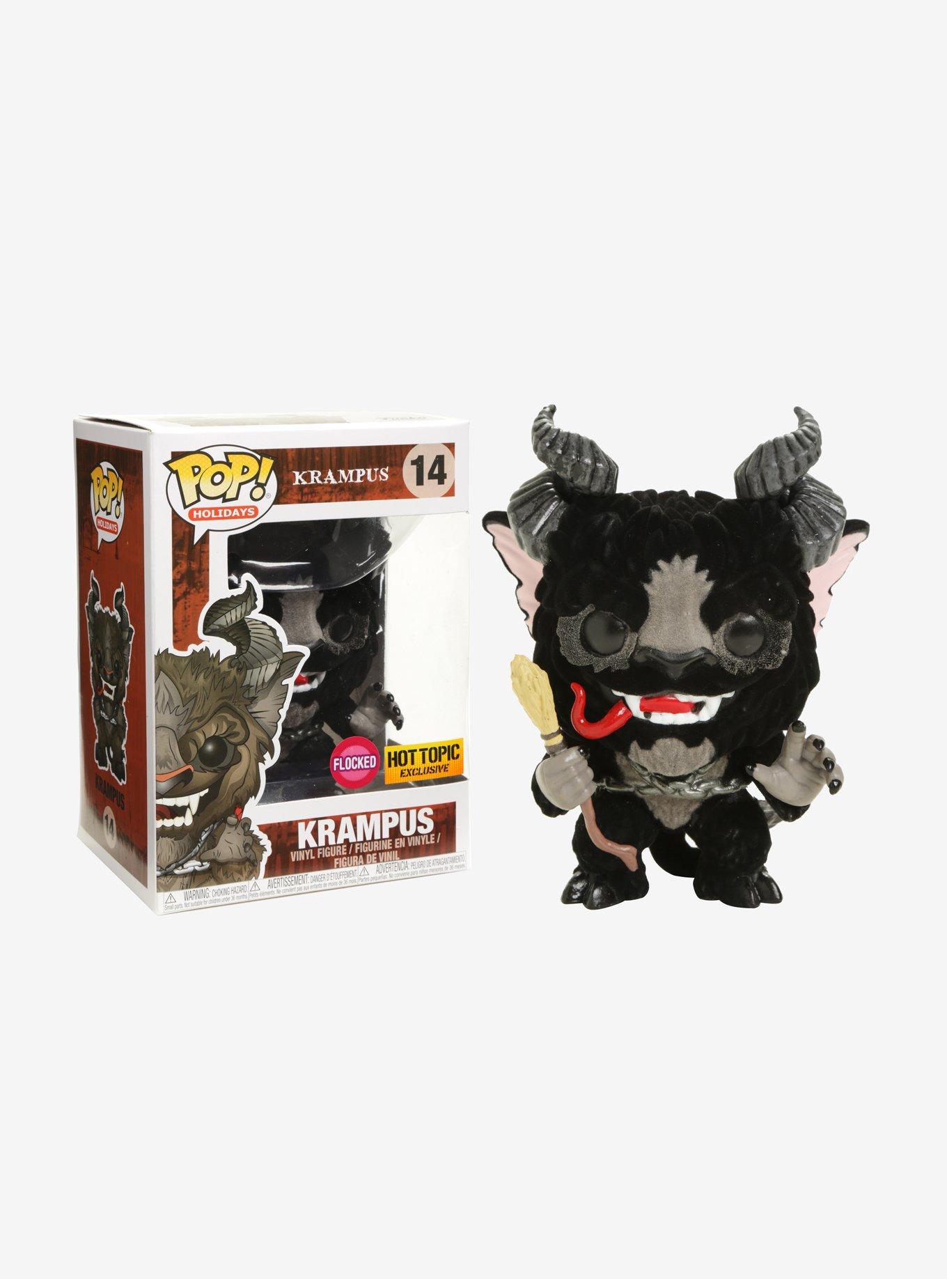 Funko Krampus (Flocked) Pop! Holidays Vinyl Figure Hot Topic Exclusive