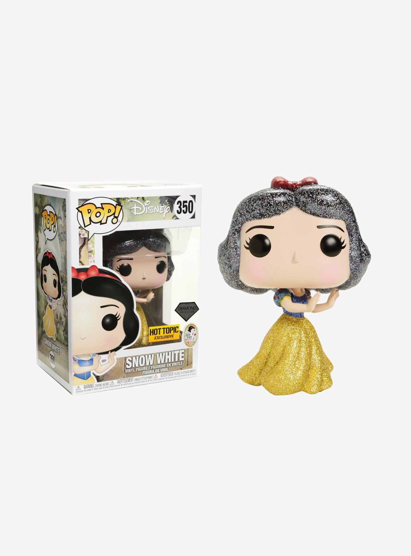 Funko Disney Diamond Collection Snow White And The Seven Dwarfs Pop! Snow  White Vinyl Figure Hot Topic Exclusive