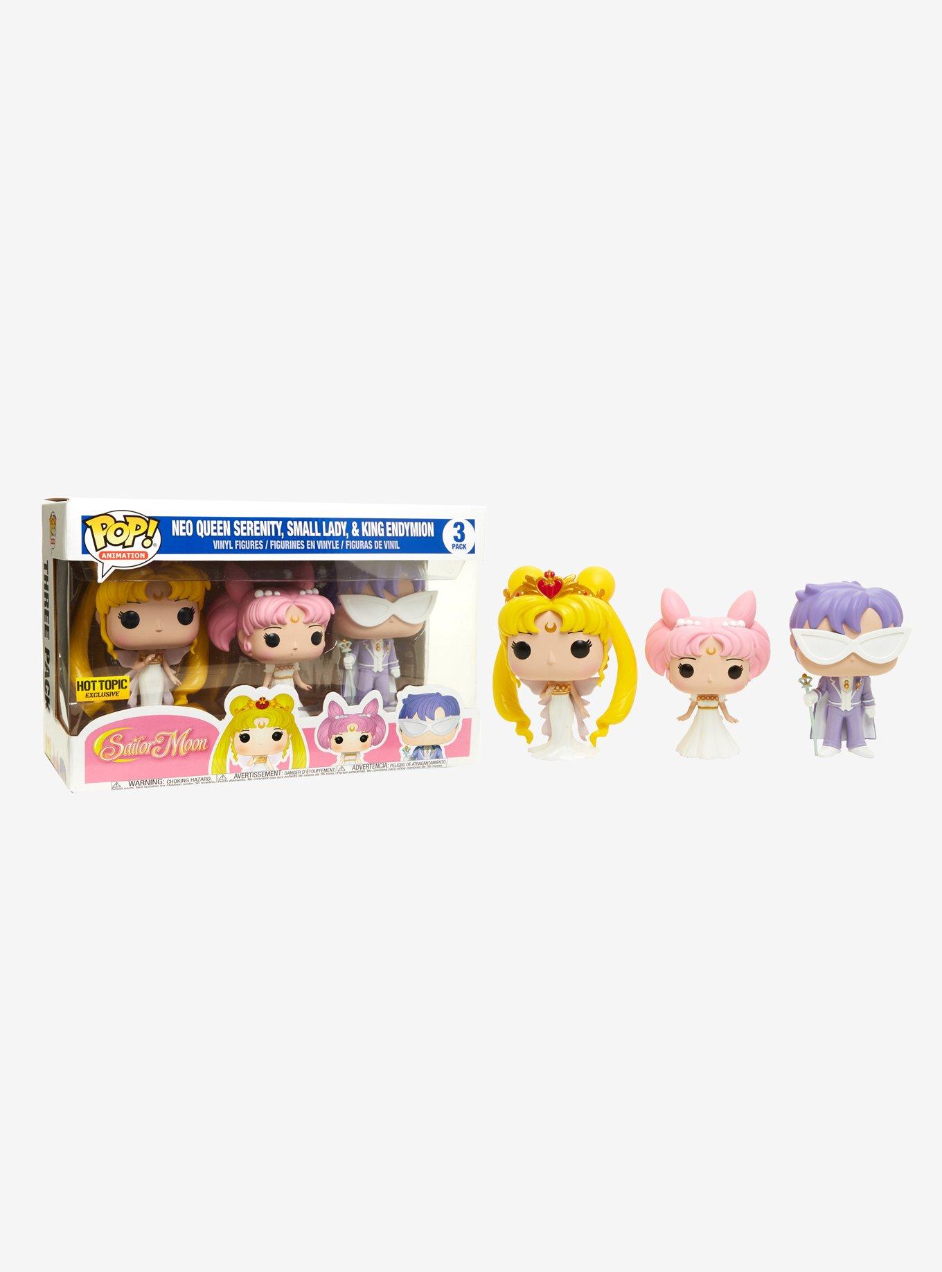 Funko pop sailor moon 3 deals pack