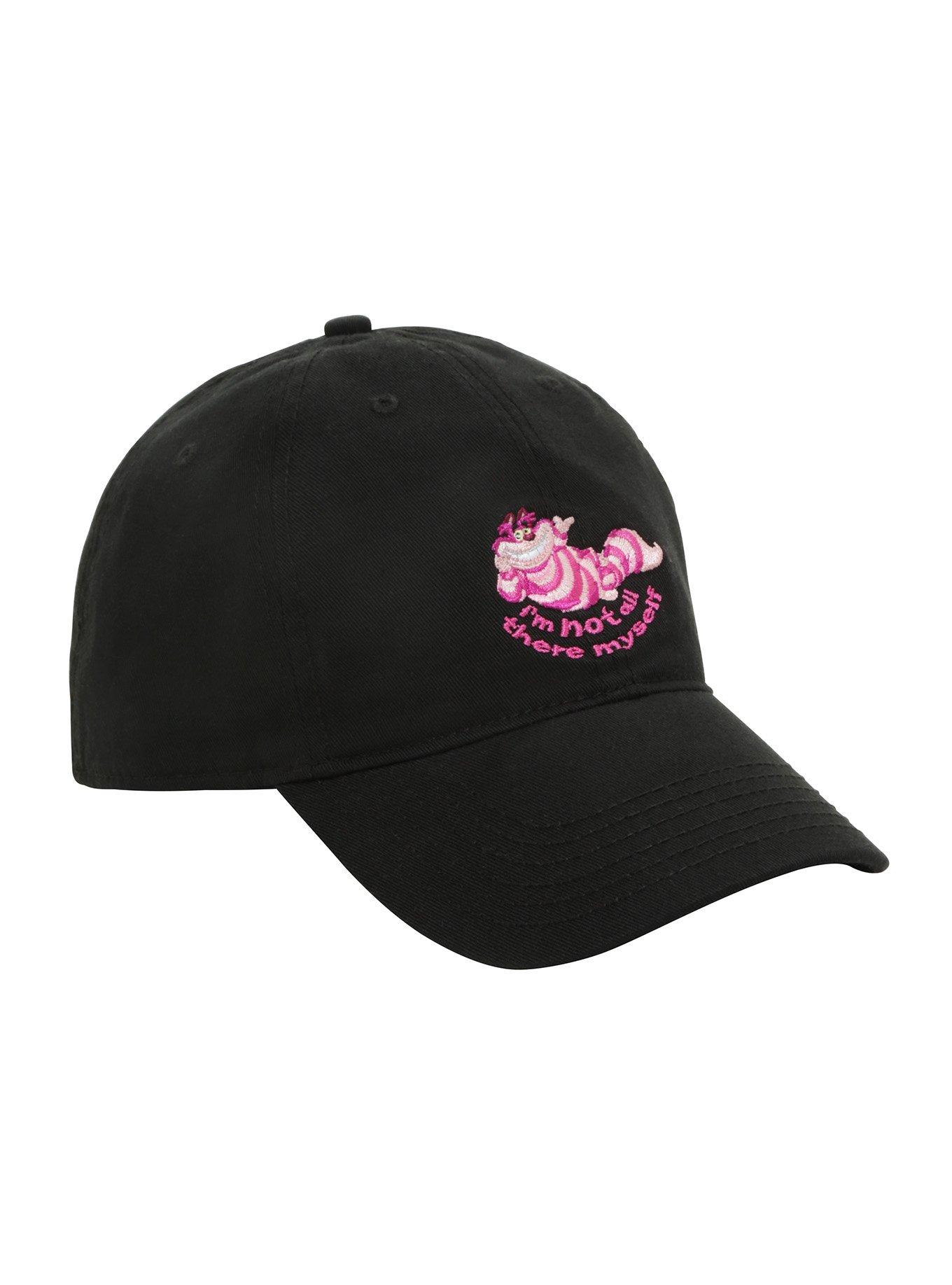 Disney Alice In Wonderland Cheshire Cat I'm Not All There Myself Dad Cap, , hi-res