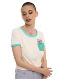 Sequin Pocket Mermaid Girls T-Shirt, WHITE, hi-res