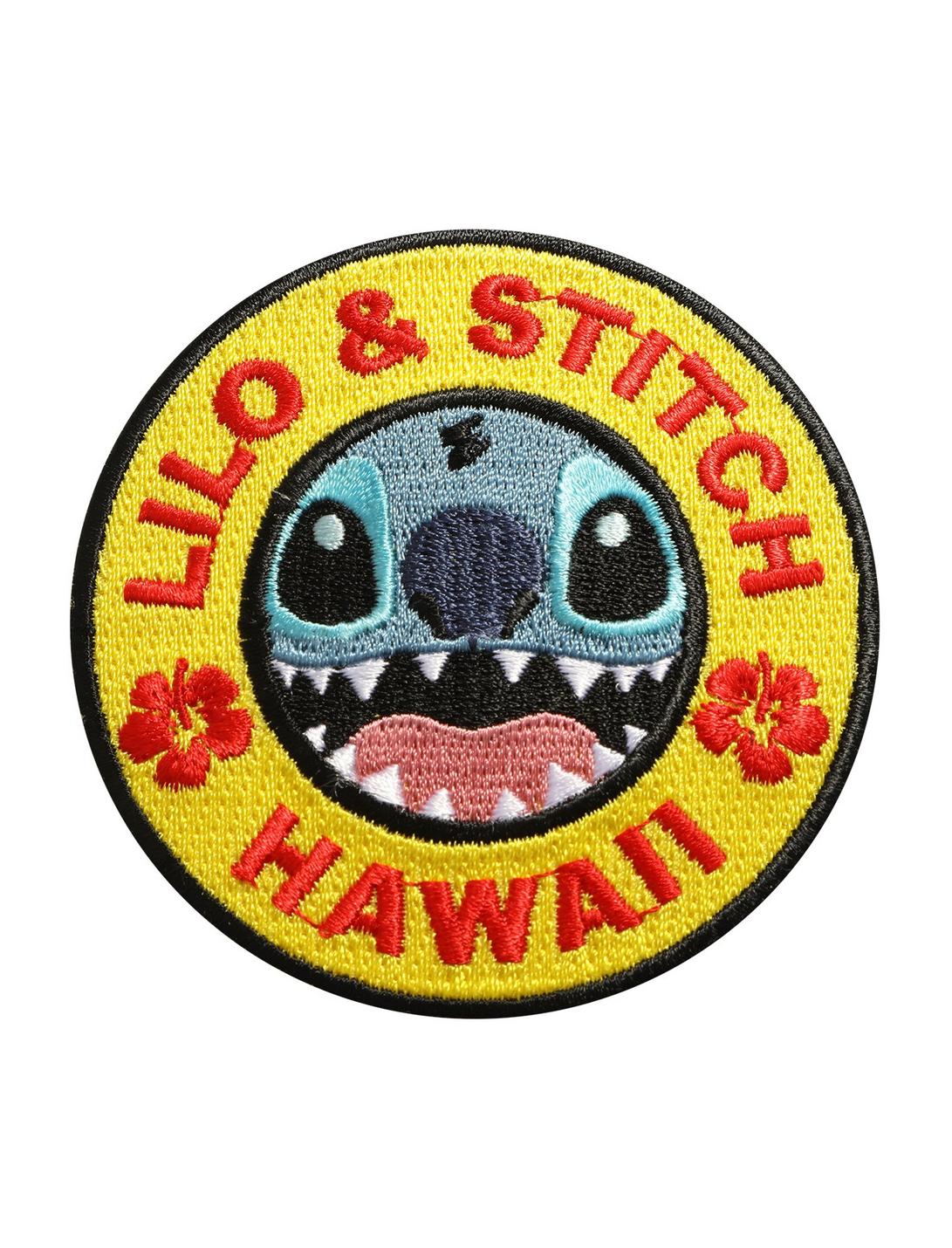 Disney Lilo & Stitch Hawaii Iron-On Patch, , hi-res