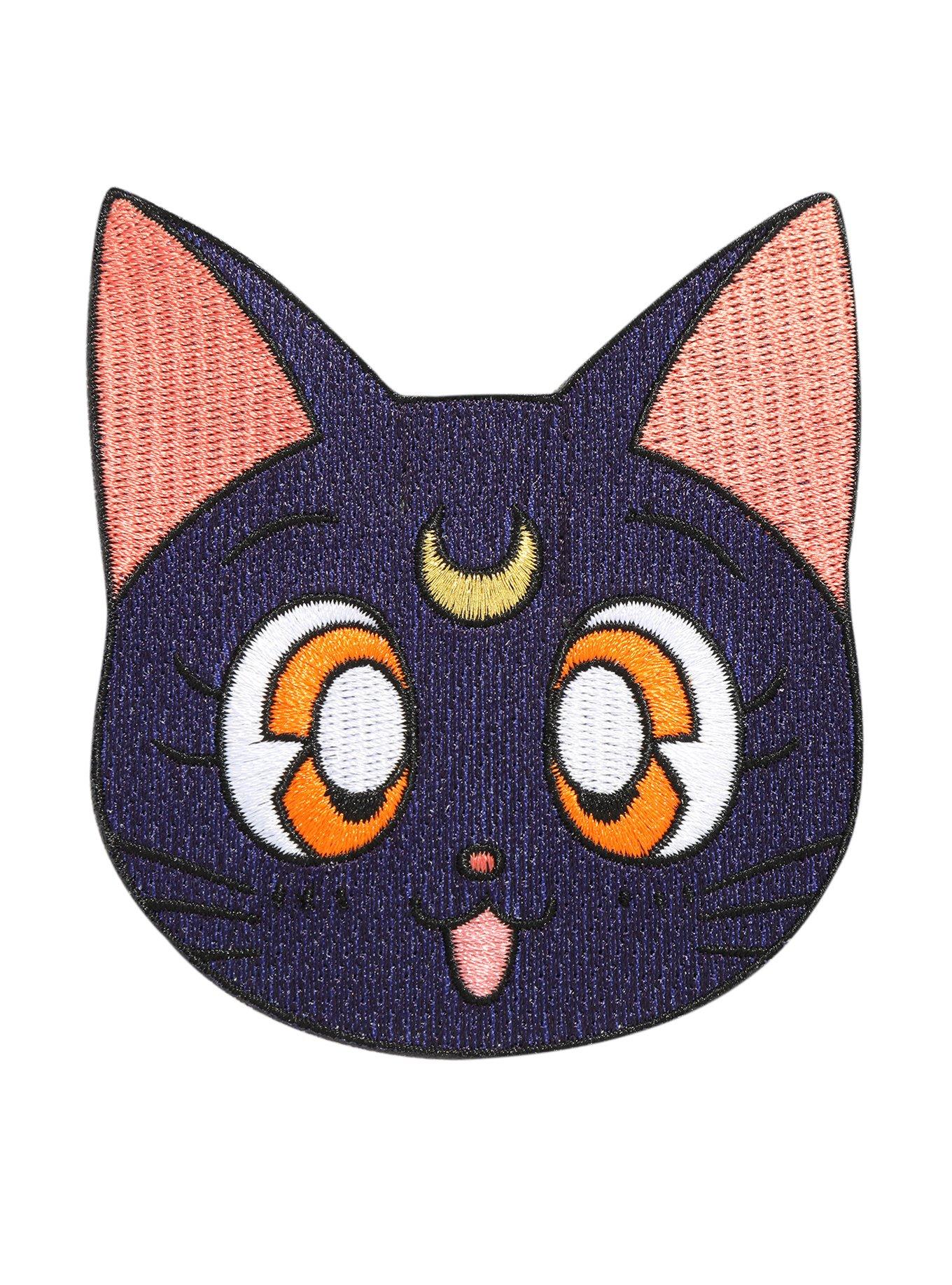 Sailor Moon Luna Iron-On Patch, , hi-res