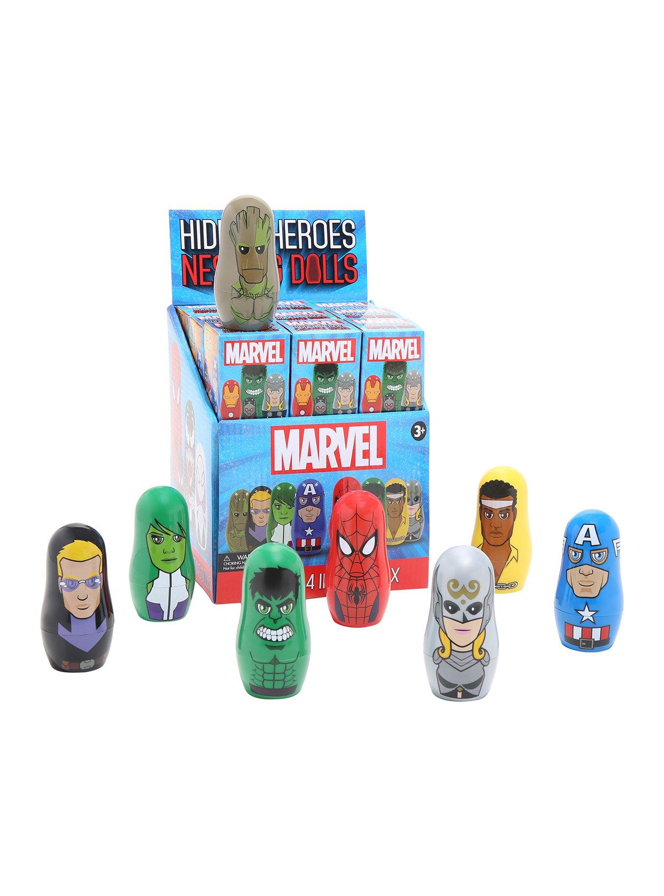 Marvel Hidden Heroes Nesting Dolls Blind Box, , hi-res