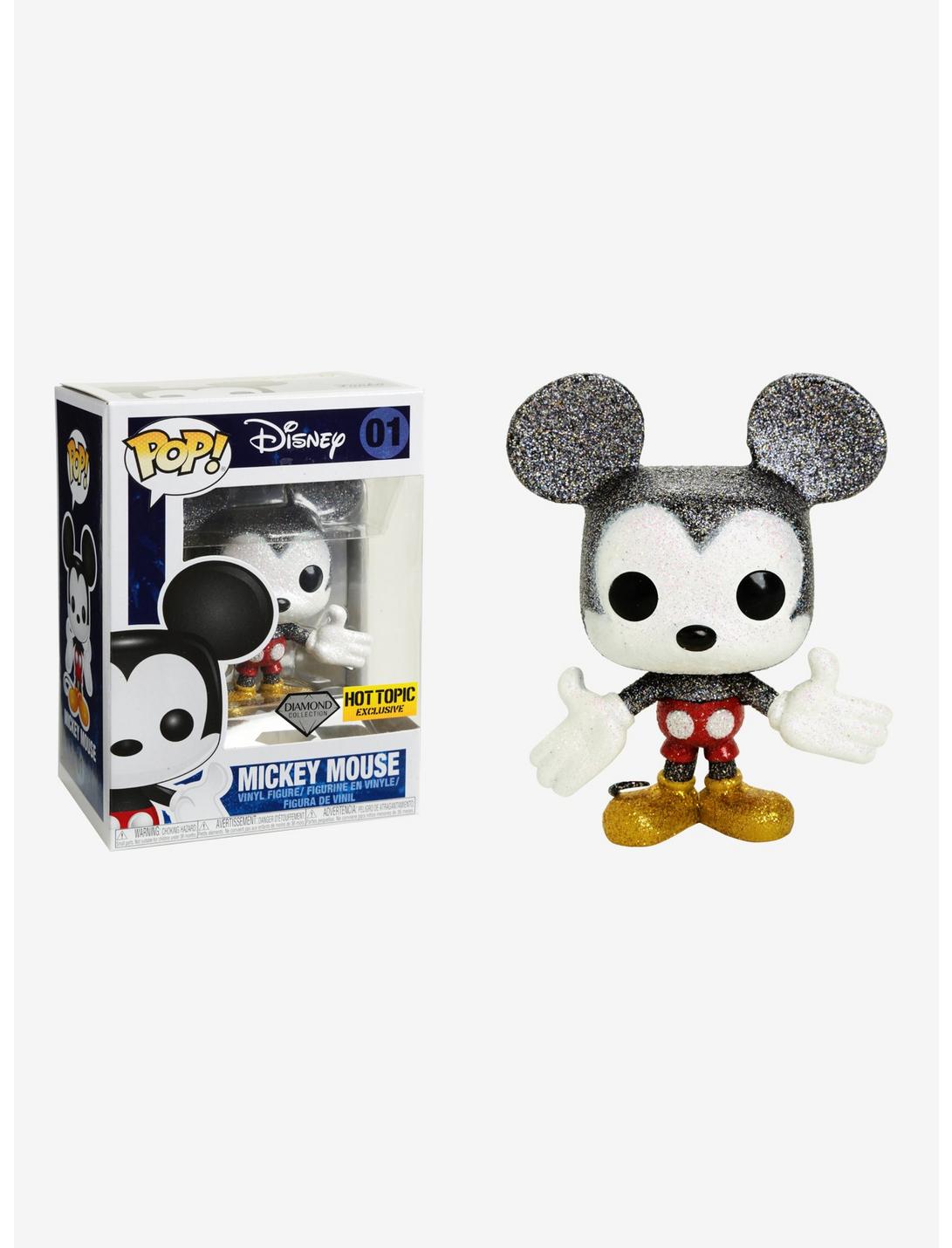Funko Disney Diamond Collection Pop! Mickey Mouse Vinyl Figure Hot Topic Exclusive, , hi-res