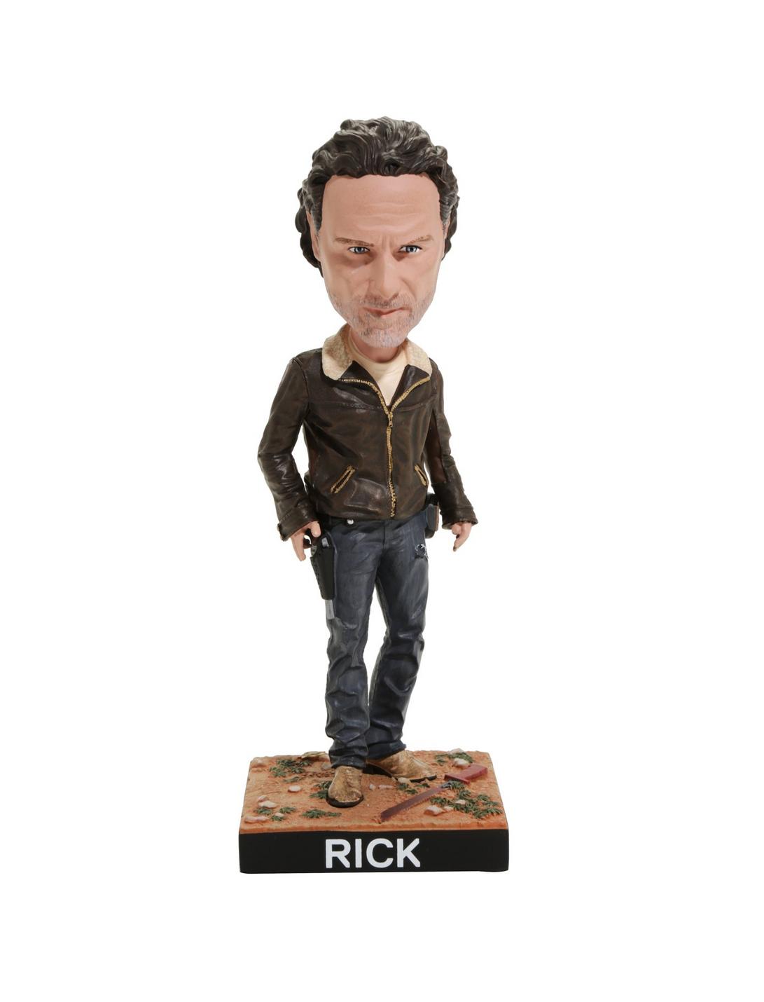 The Walking Dead Rick Grimes Bobblehead, , hi-res