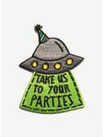 Take Us To Your Parties Patch, , hi-res