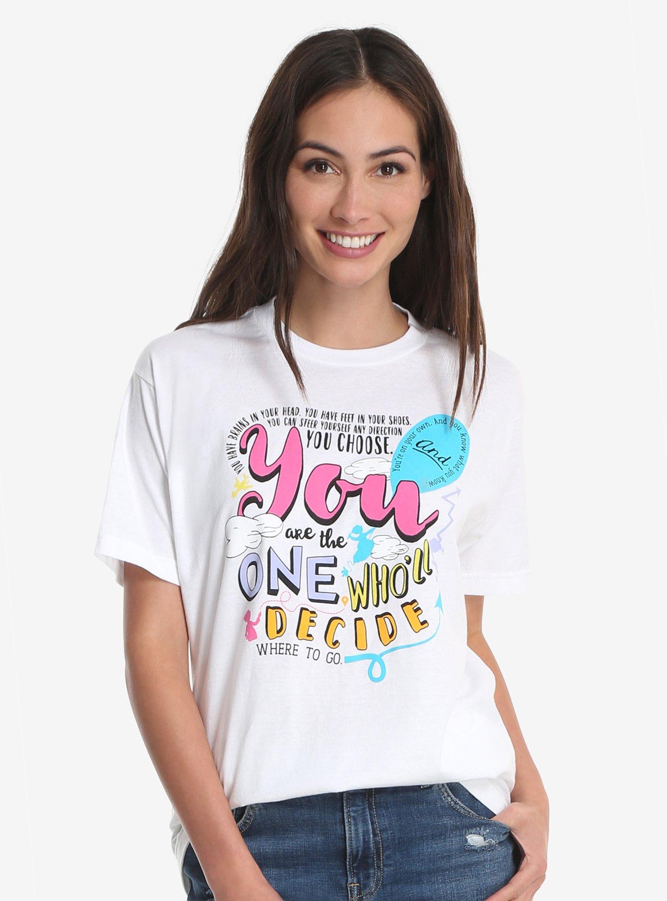 Dr. Seuss Oh, The Places You'll Go! Quote Womens Tee | BoxLunch