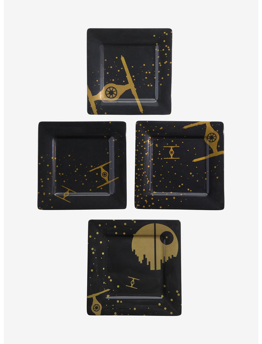 Star Wars Black & Gold Empire Plate Set, , hi-res