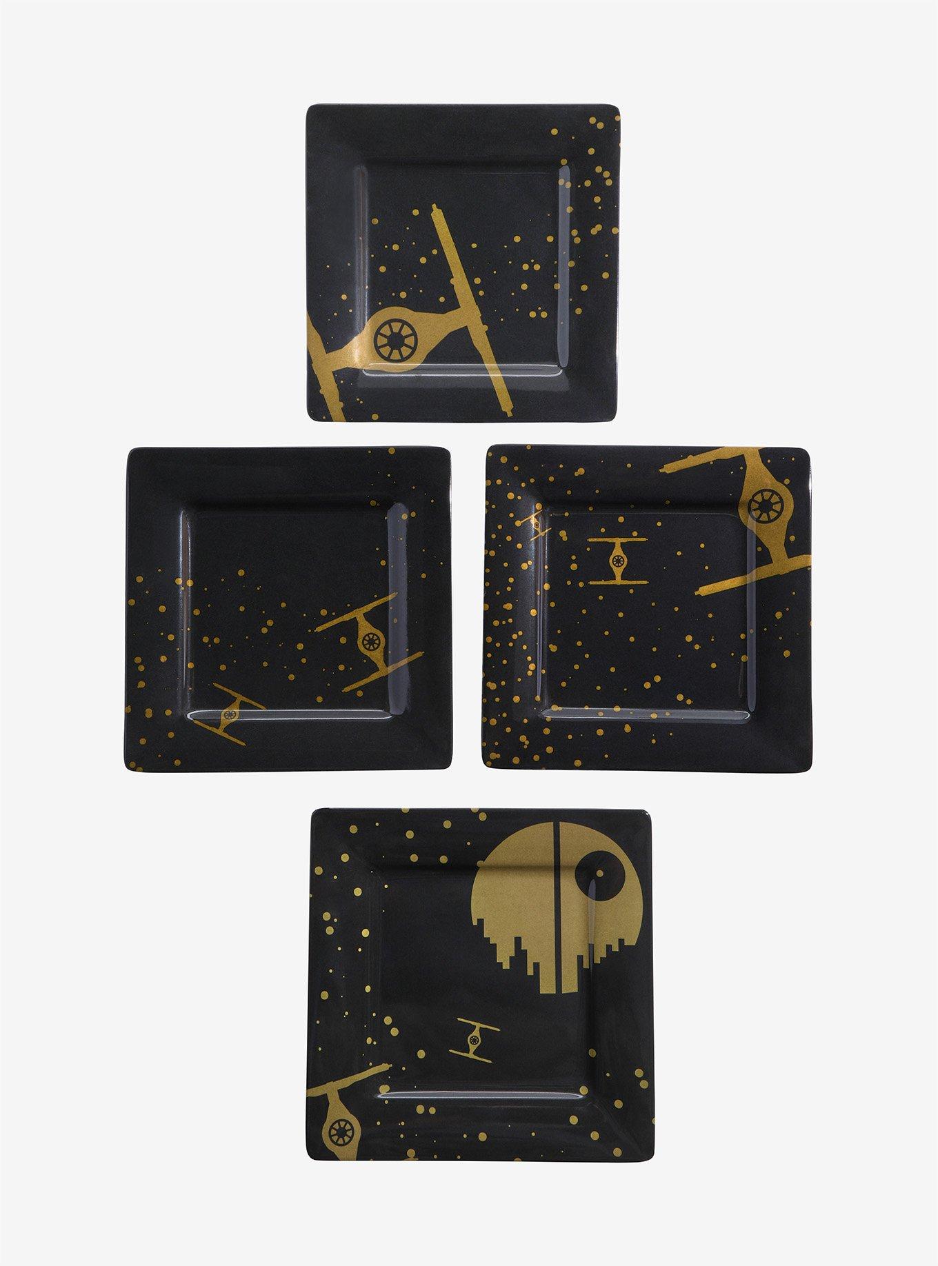 Star Wars Black & Gold Empire Plate Set, , hi-res