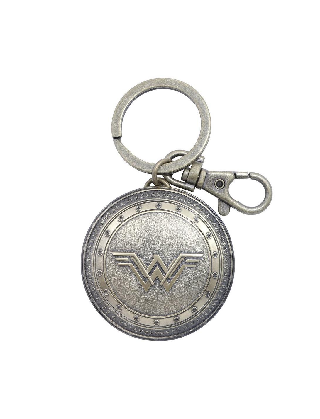 DC Comics Wonder Woman Shield Key Chain, , hi-res