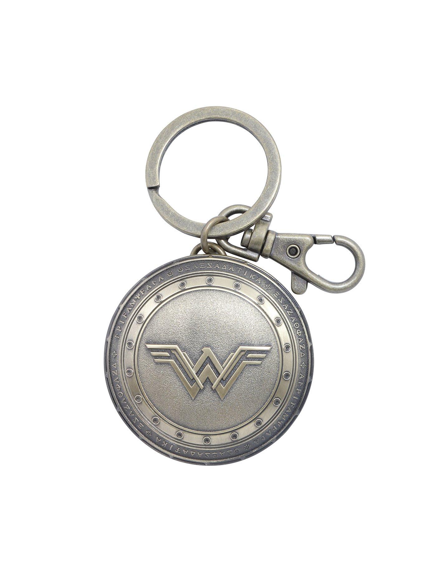DC Comics Wonder Woman Shield Key Chain, , hi-res