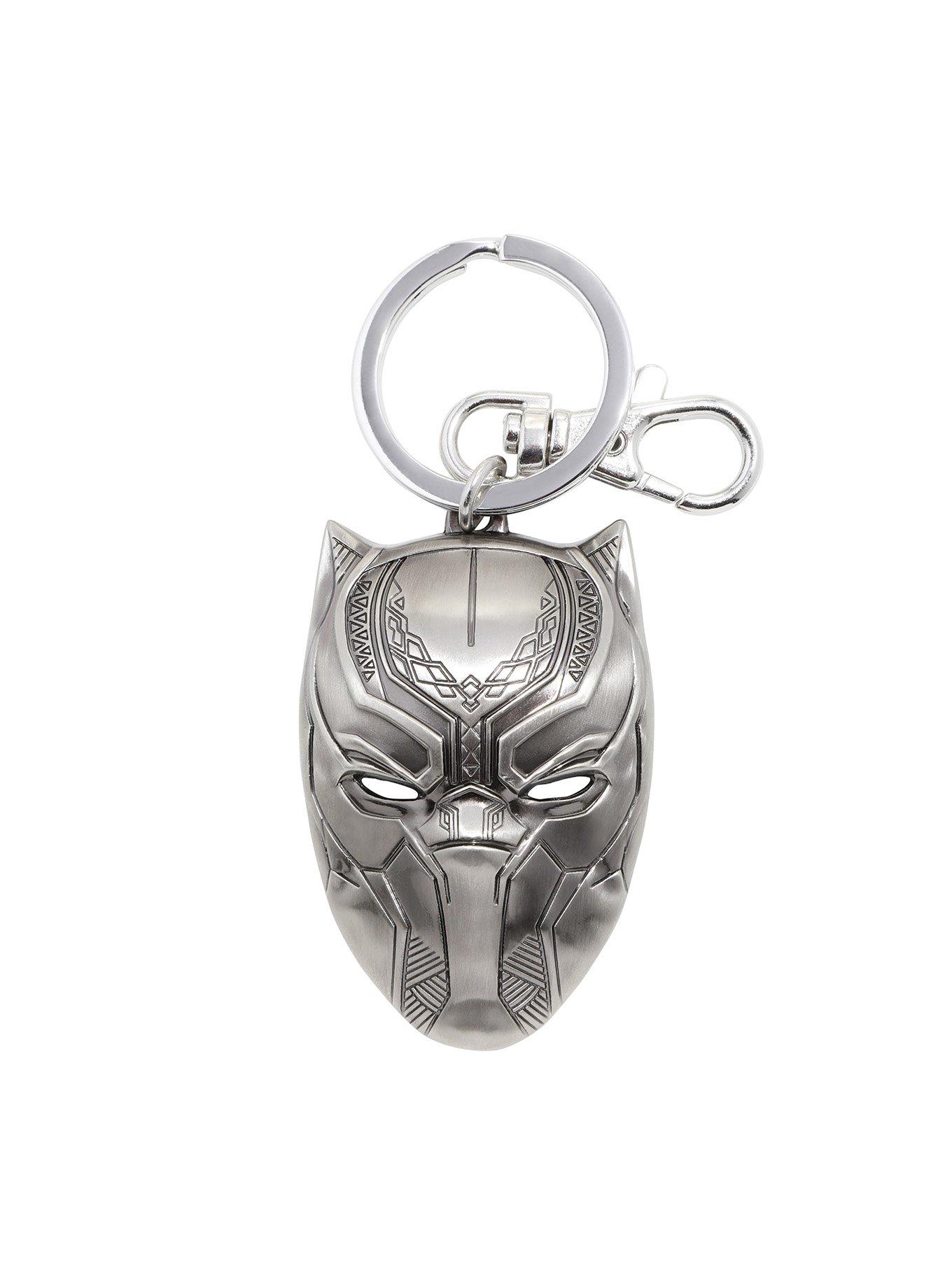 Marvel Black Panther Face Key Chain, , hi-res