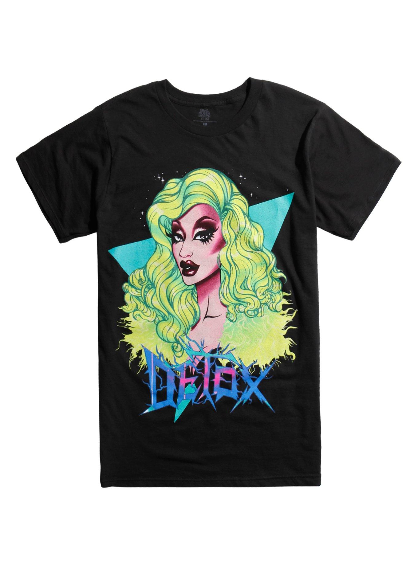 Drag Queen Merch Detox T-Shirt, BLACK, hi-res