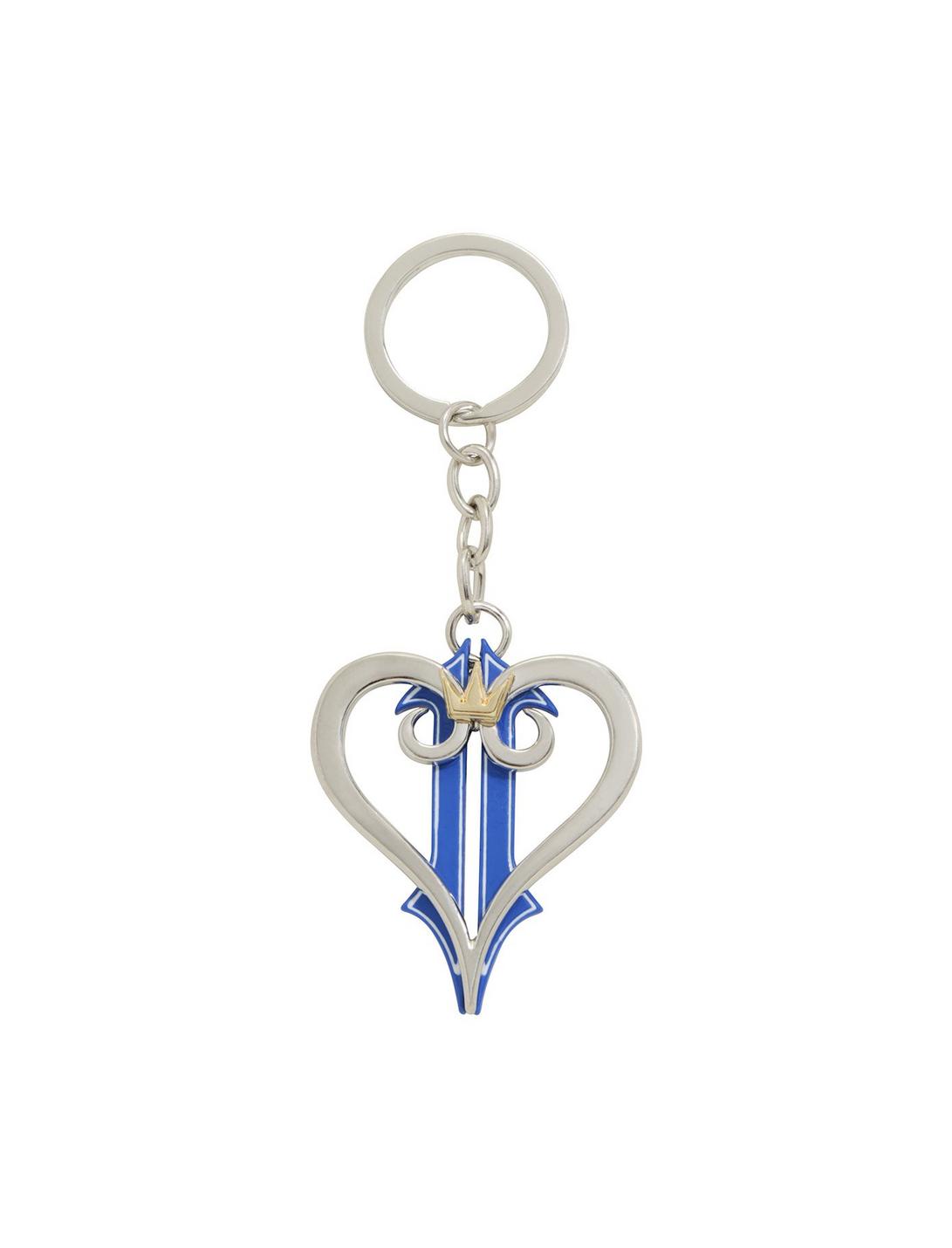Disney Kingdom Hearts Logo Key Chain, , hi-res