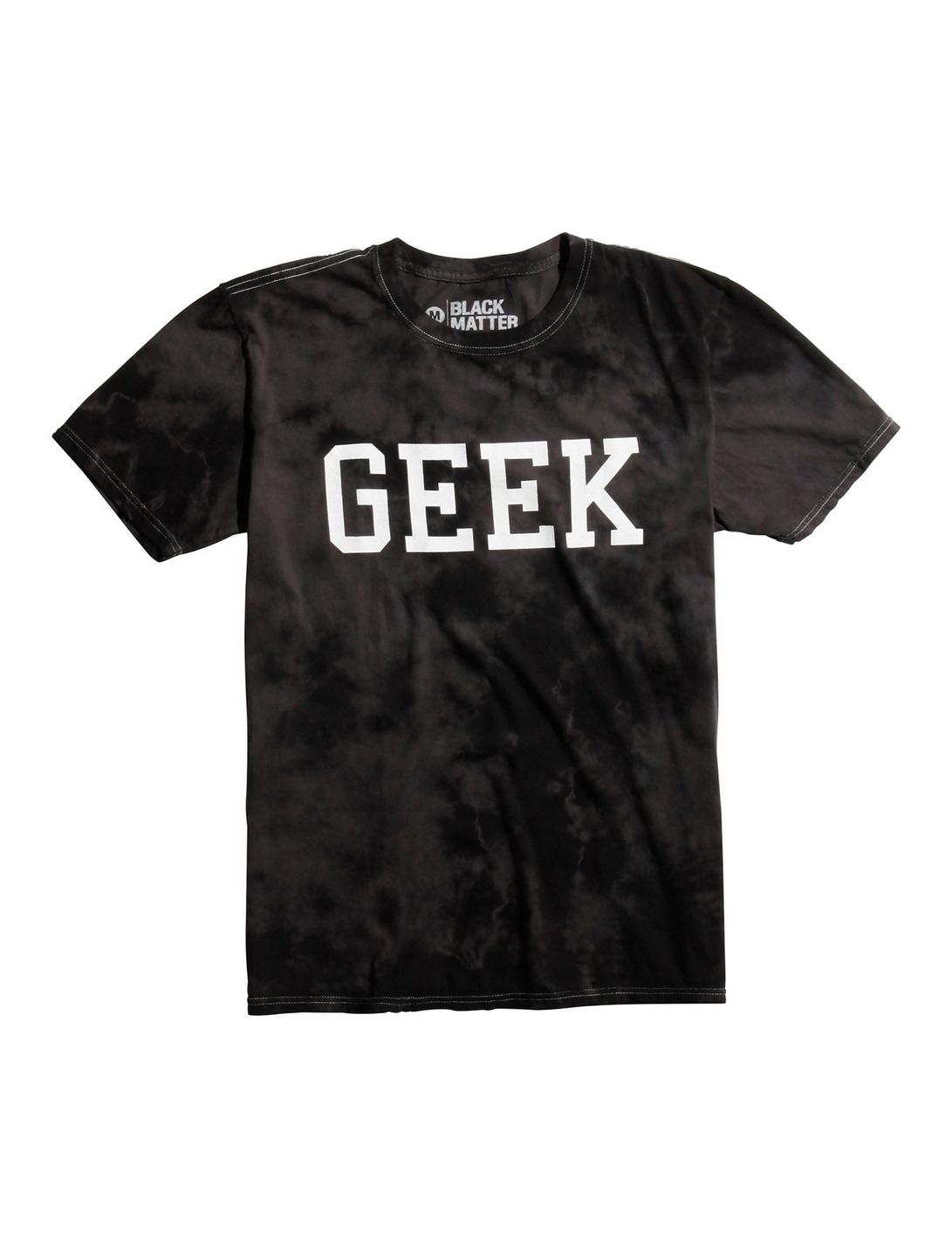 Geek Grey Wash T-Shirt, TIE DYE, hi-res