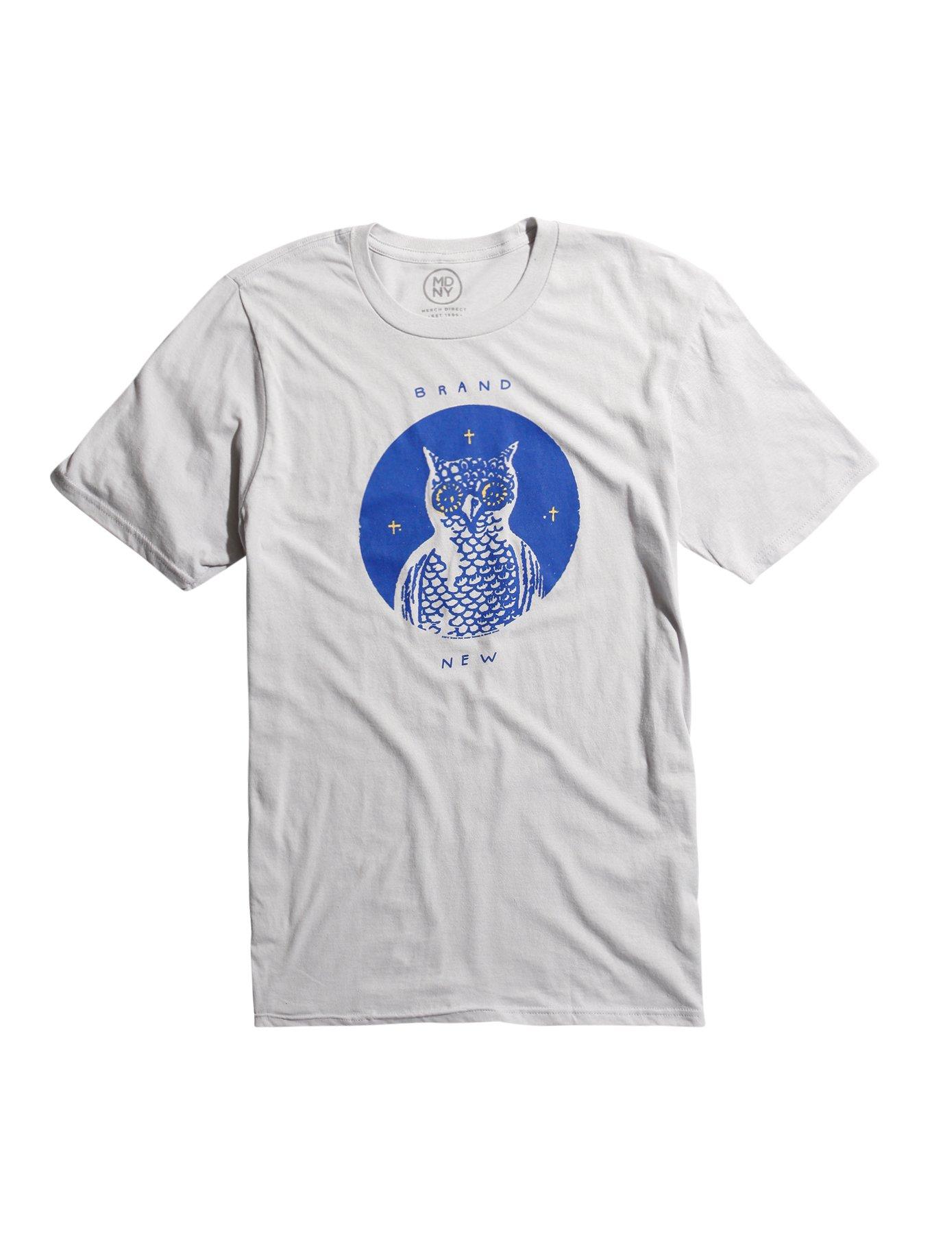 Brand New Owl T-Shirt, GREY, hi-res