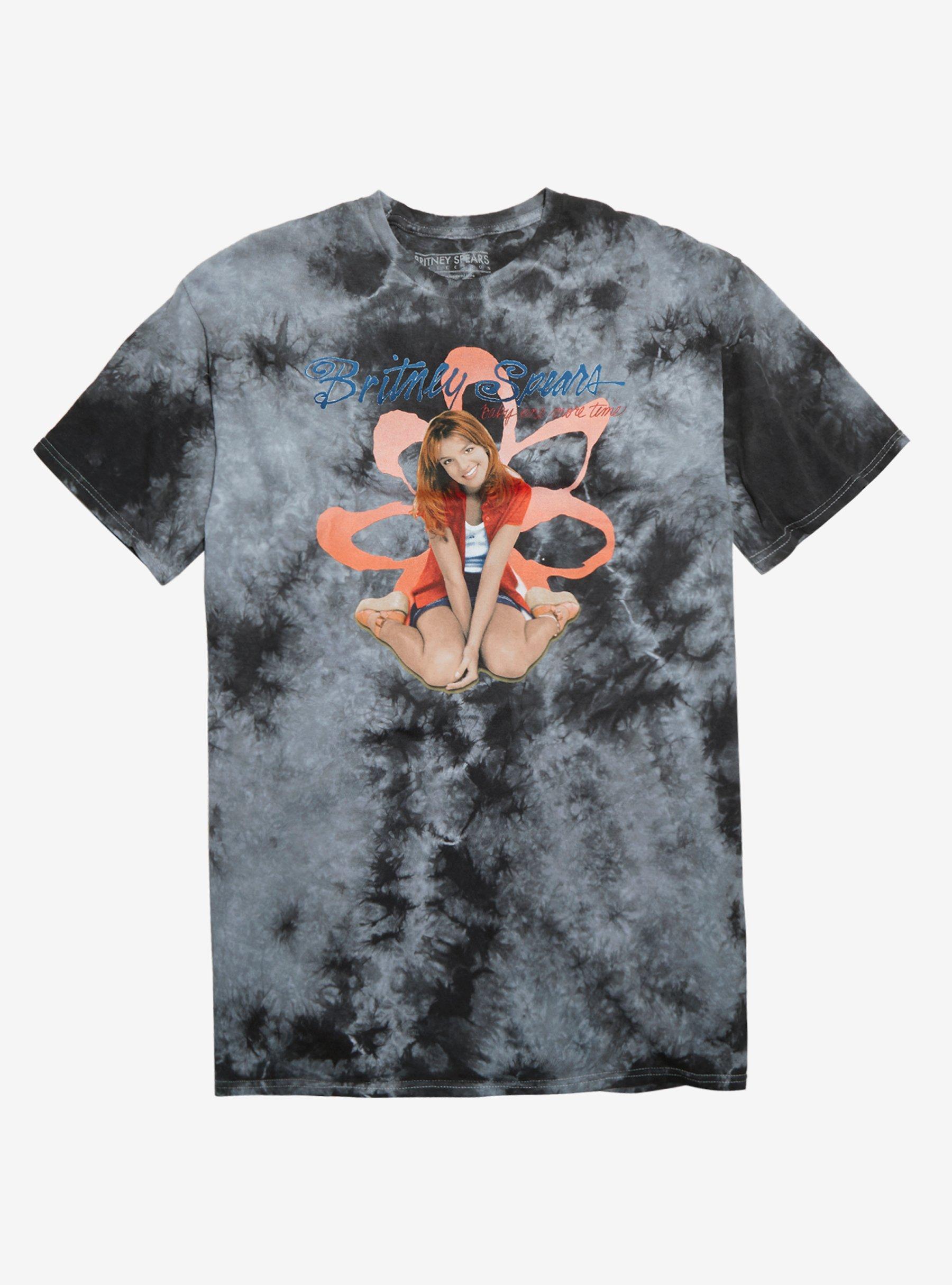 Britney Spears ...Baby One More Time Tie Dye T-Shirt, BLACK, hi-res