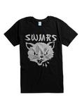 SWMRS Cat T-Shirt, BLACK, hi-res