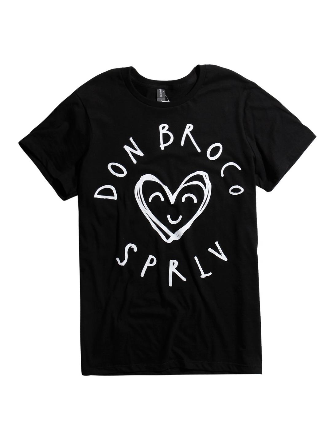 Don Broco Superlove Heart T-Shirt, BLACK, hi-res