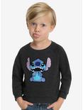 Disney Lilo & Stitch Fuzzy Toddler Sweatshirt, GREY, hi-res