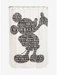 Disney Mickey Mouse Shower Curtain, , hi-res