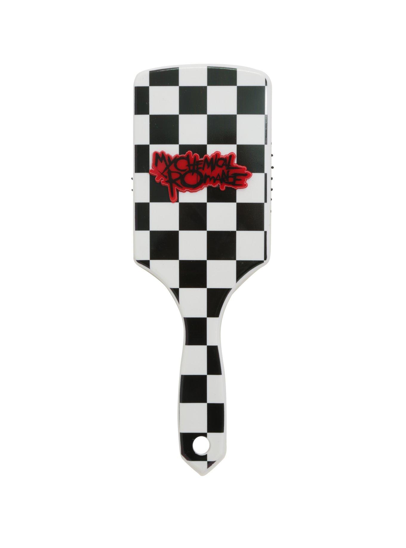 My Chemical Romance Checkerboard Hair Brush, , hi-res