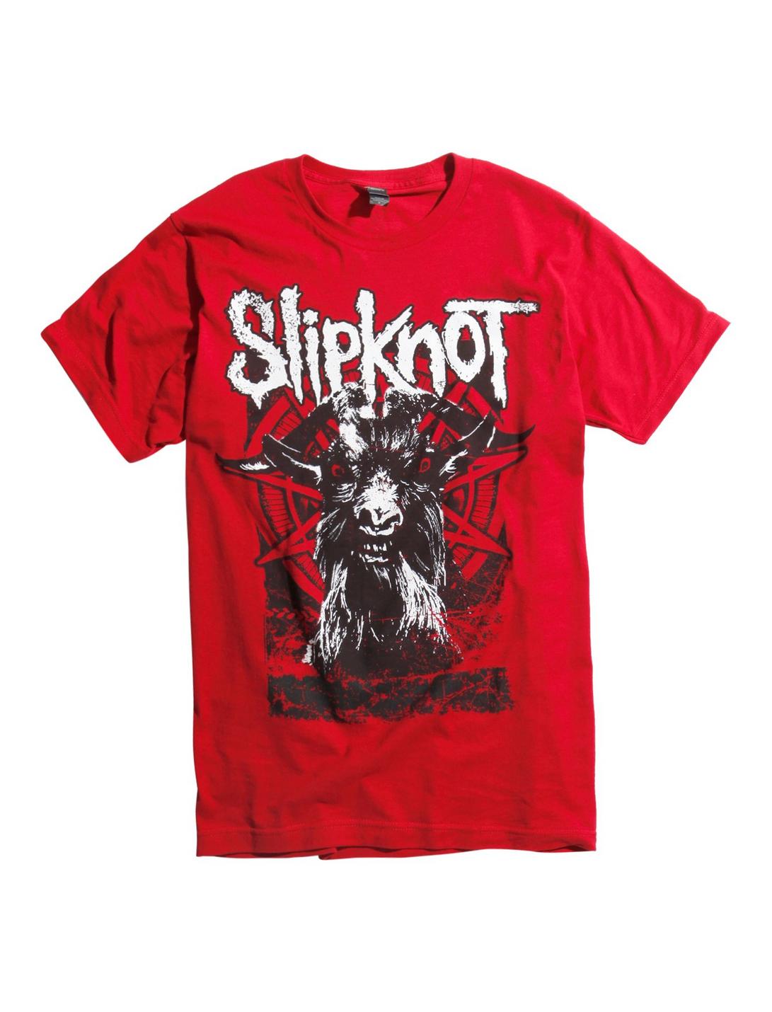 Slipknot Iowa Goat T-Shirt, BURGUNDY, hi-res