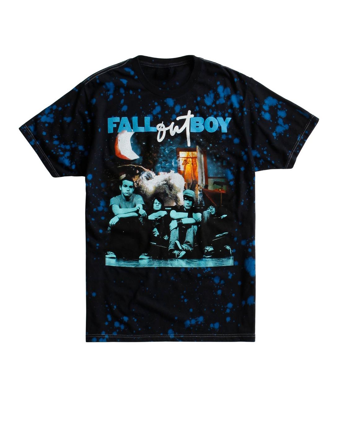 Fall Out Boy Take This To Your Grave Infinity On High Blue Wash T-Shirt, BLACK, hi-res