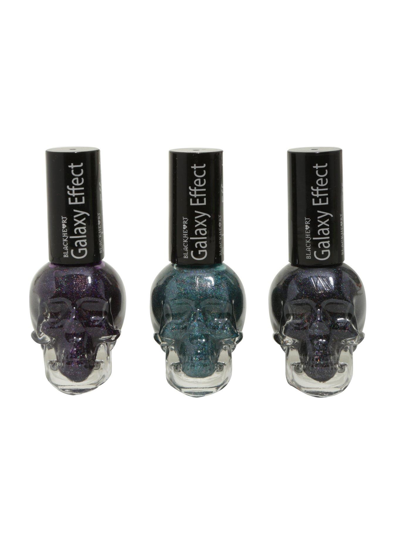 Blackheart Galaxy Effect Nail Polish Set, , hi-res