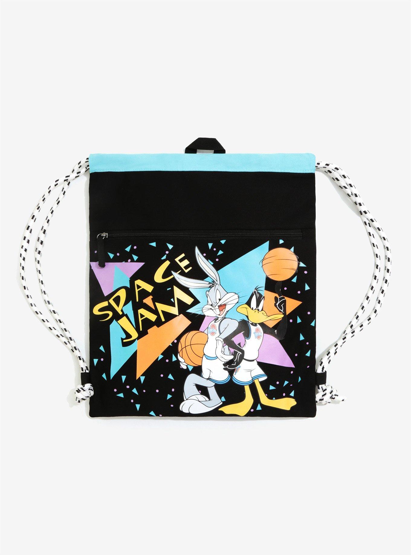 Space Jam 90's Cinch Bag - BoxLunch Exclusive, , hi-res