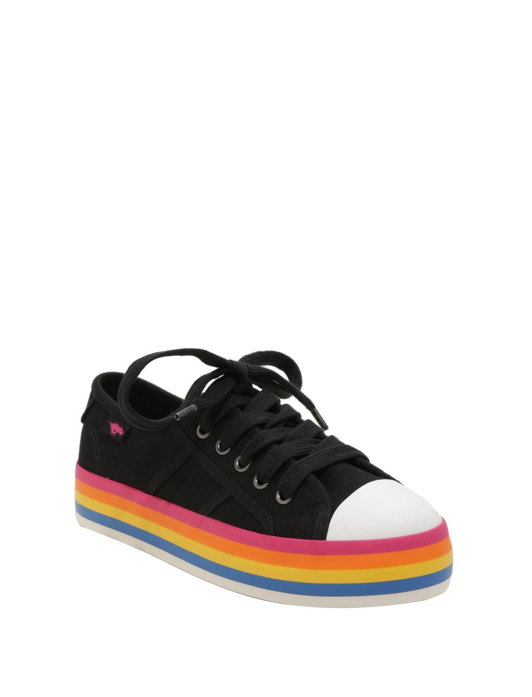 Rocket Dog Rainbow Sole Canvas Sneakers, MULTI, hi-res