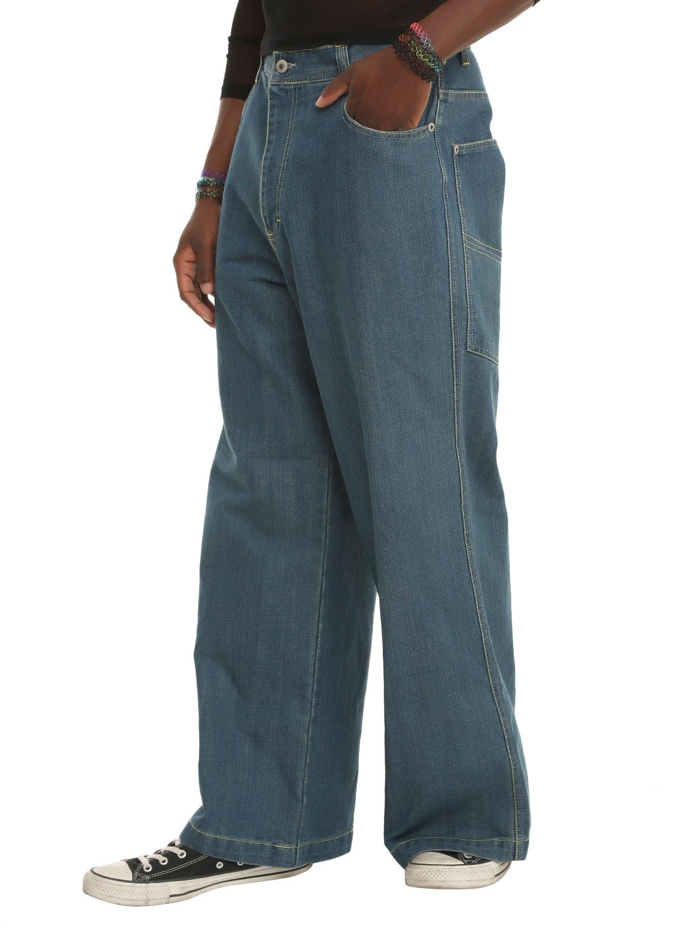 Kikwear Indigo Denim Flare Pants | Hot Topic