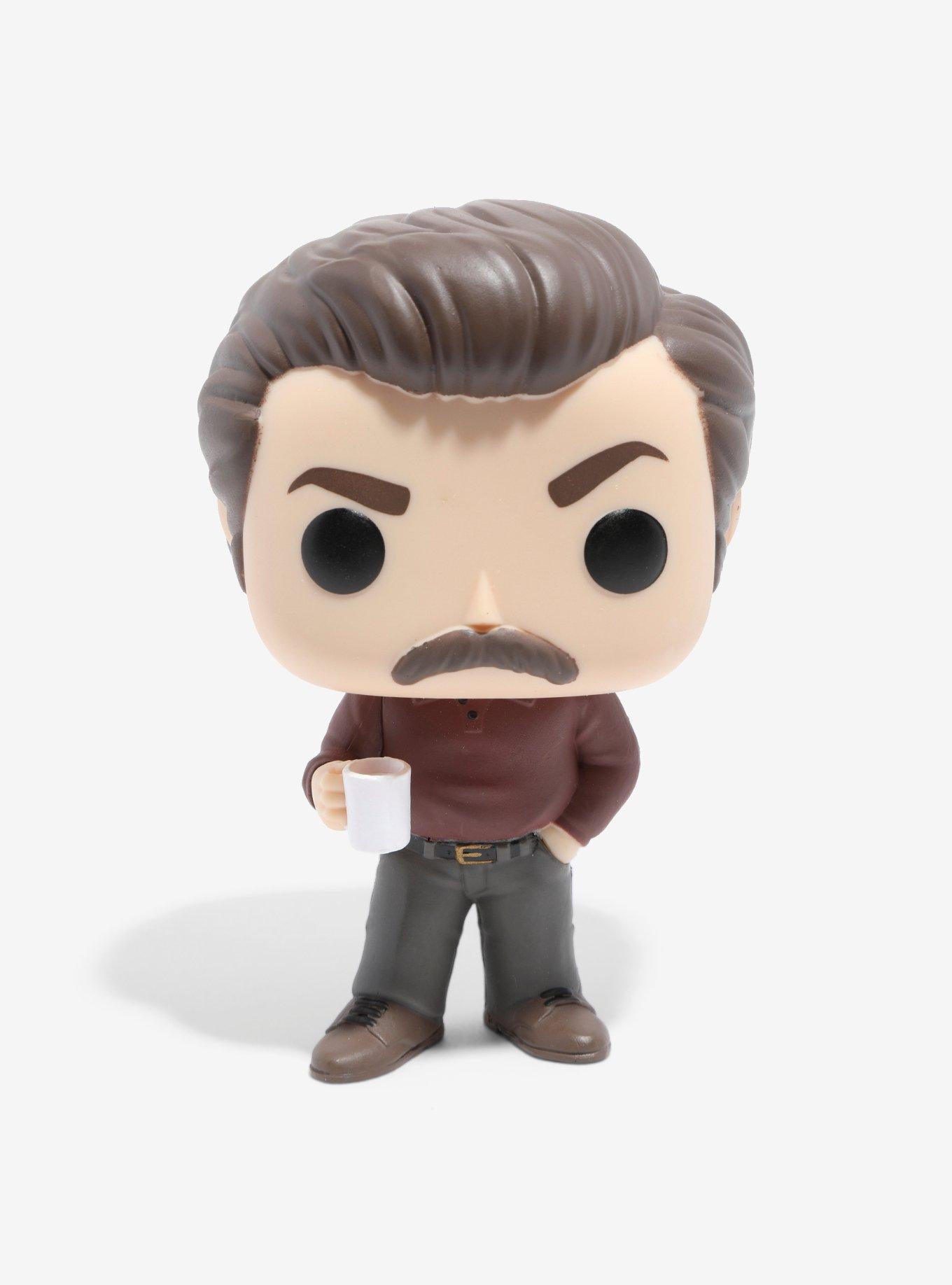 Funko Pop! Parks And Recreation Ron Swanson Vinyl Figure, , hi-res