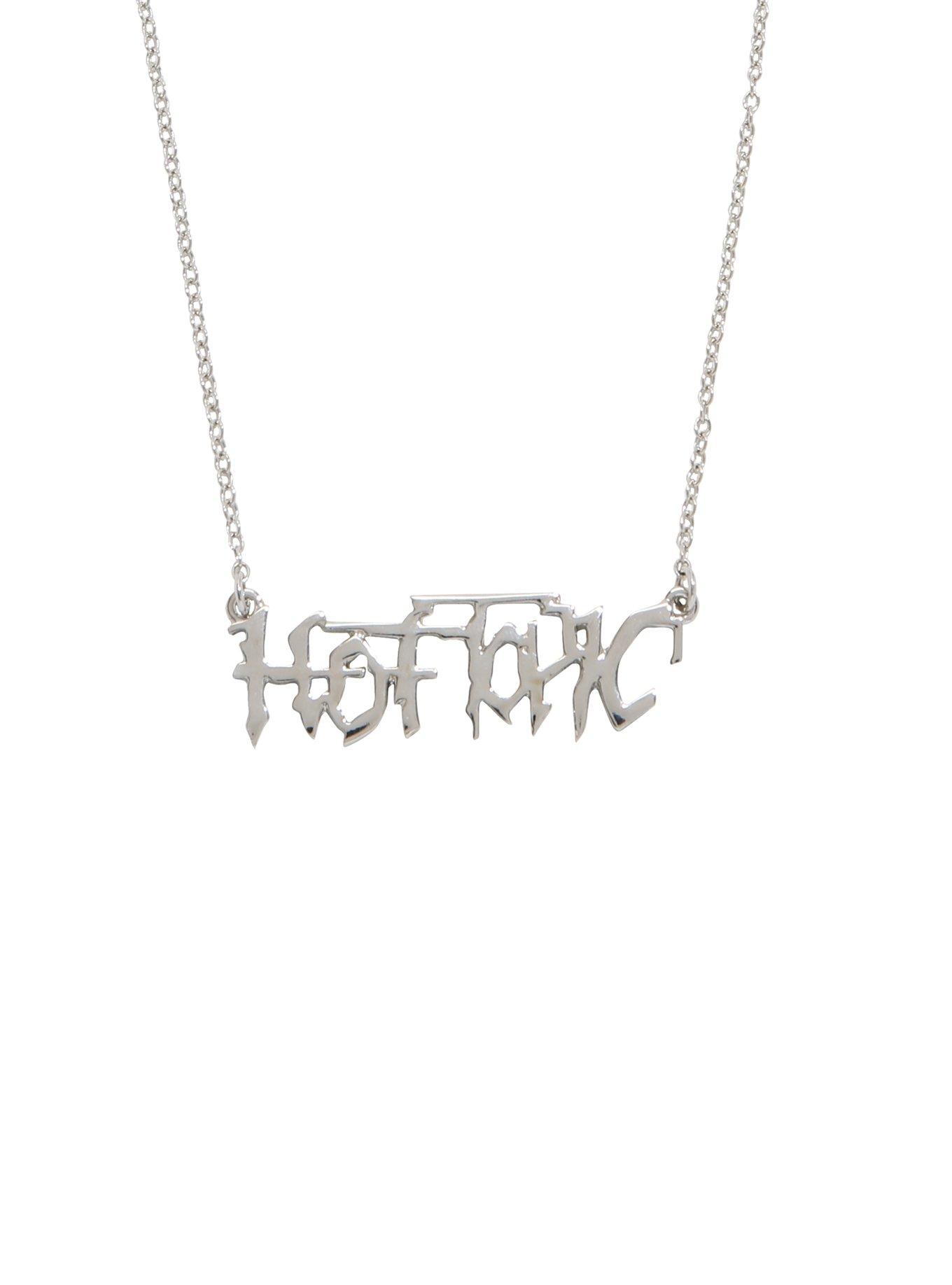 Hot Topic Classic Logo Necklace