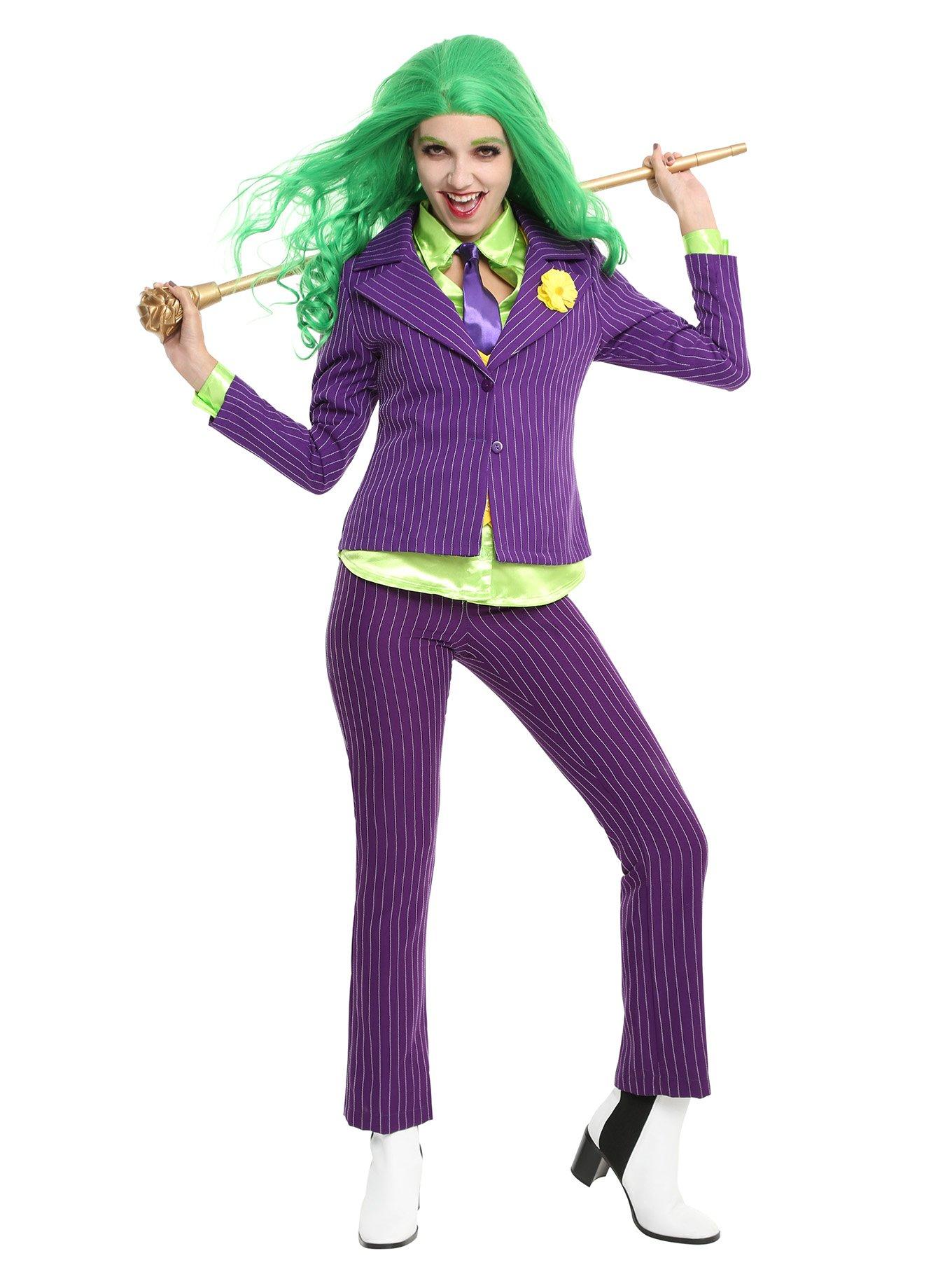 DC Comics The Joker Women's Costume, MULTI, hi-res
