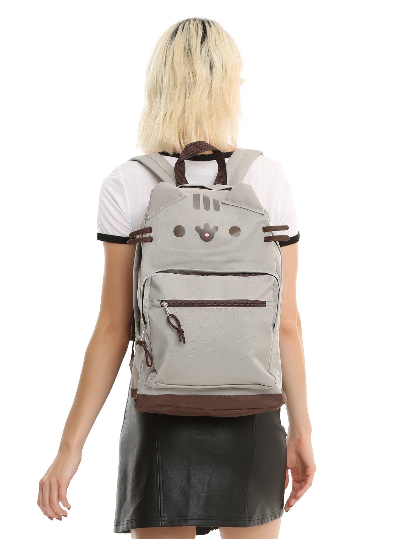 Pusheen cat cheap face backpack