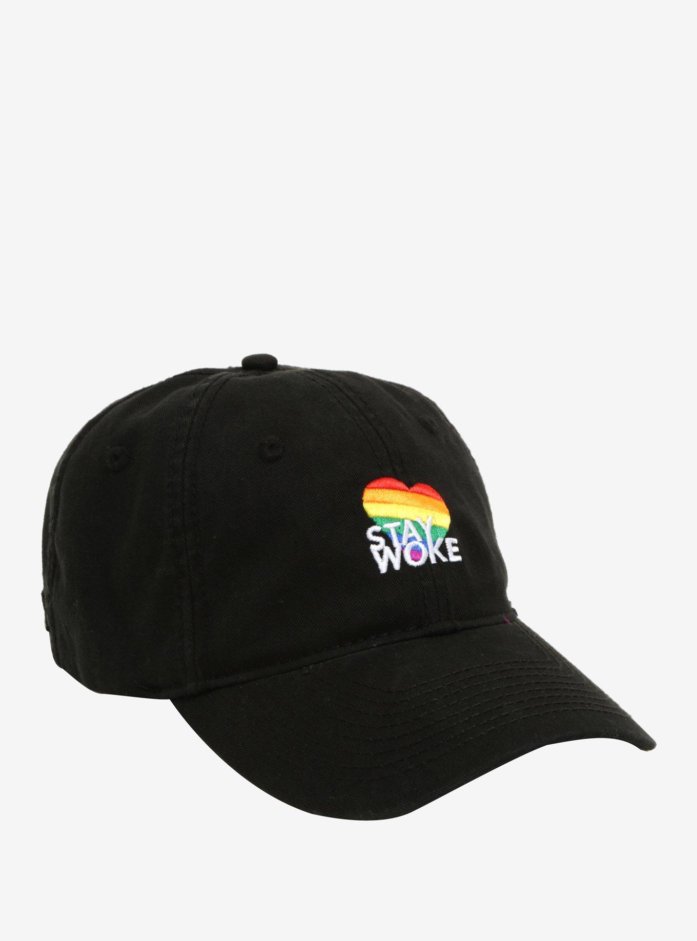 Drag Queen Merch Stay Woke Dad Cap, , hi-res