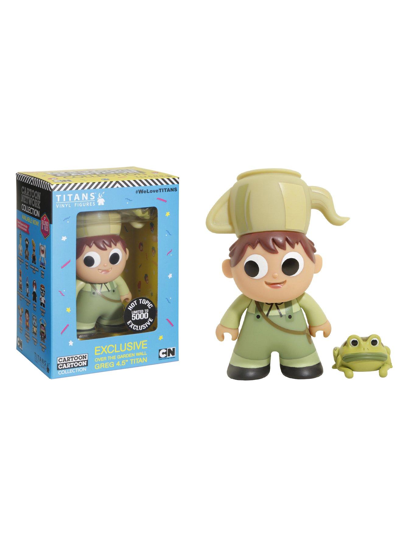 Cartoon Network Collection Over The Garden Wall Greg 4 1/2 Inch Titans  Vinyl Figure Hot Topic Exclusive