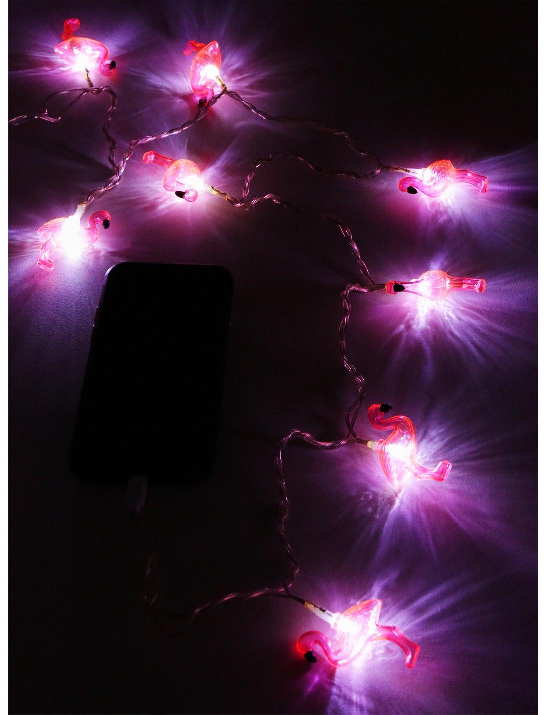 Flamingo LED Light iPhone Charger, , hi-res