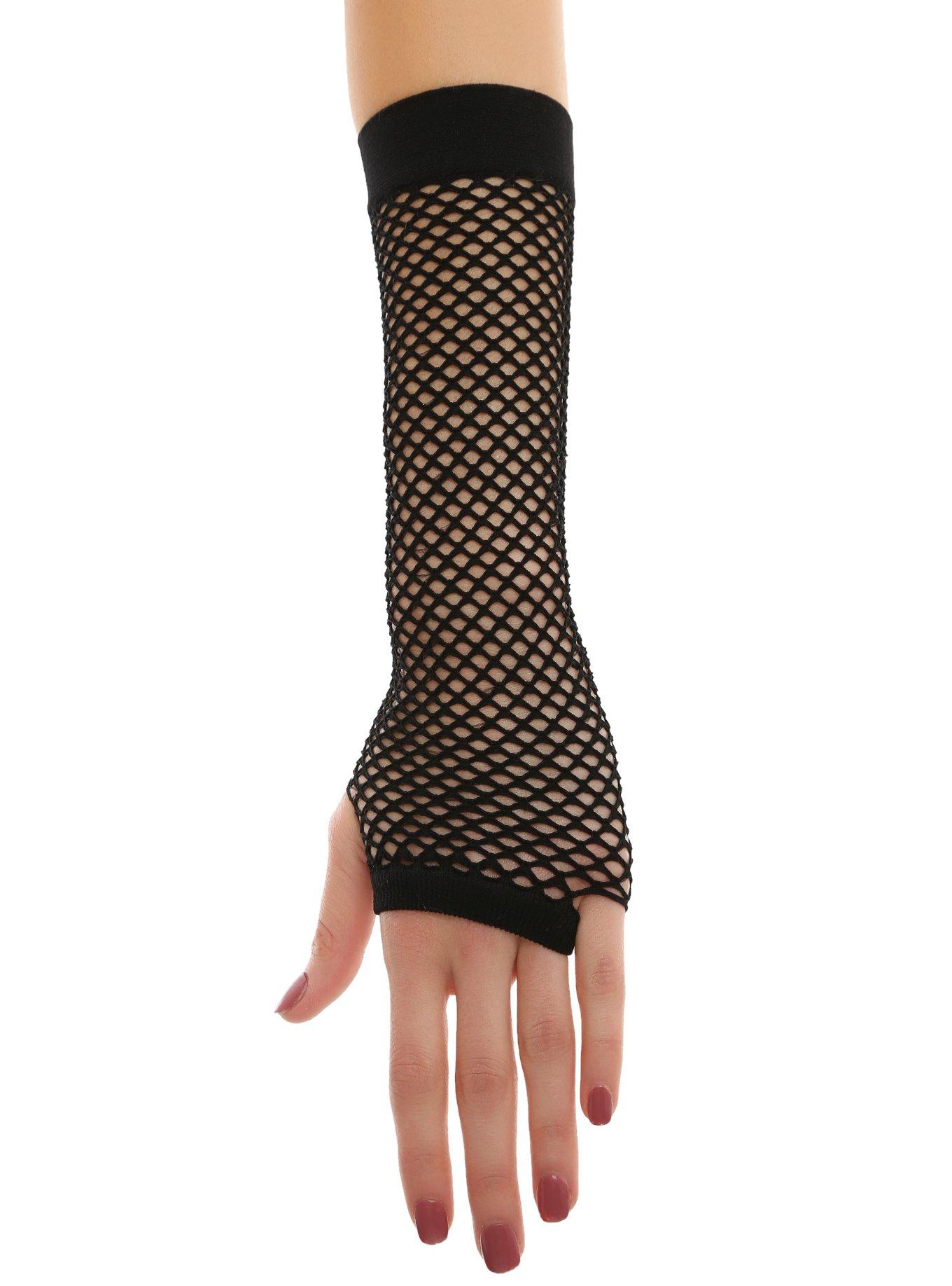Fingerless ElbowLength Gloves Hot Topic