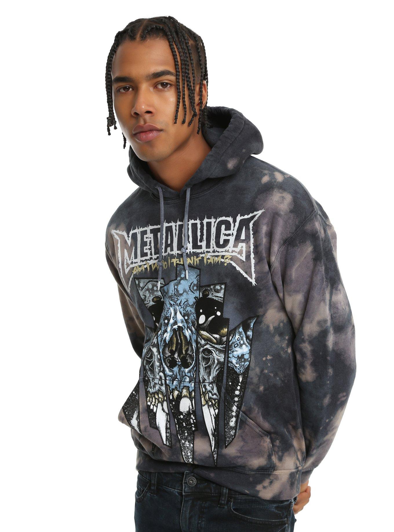 Metallica on sale bleached hoodie