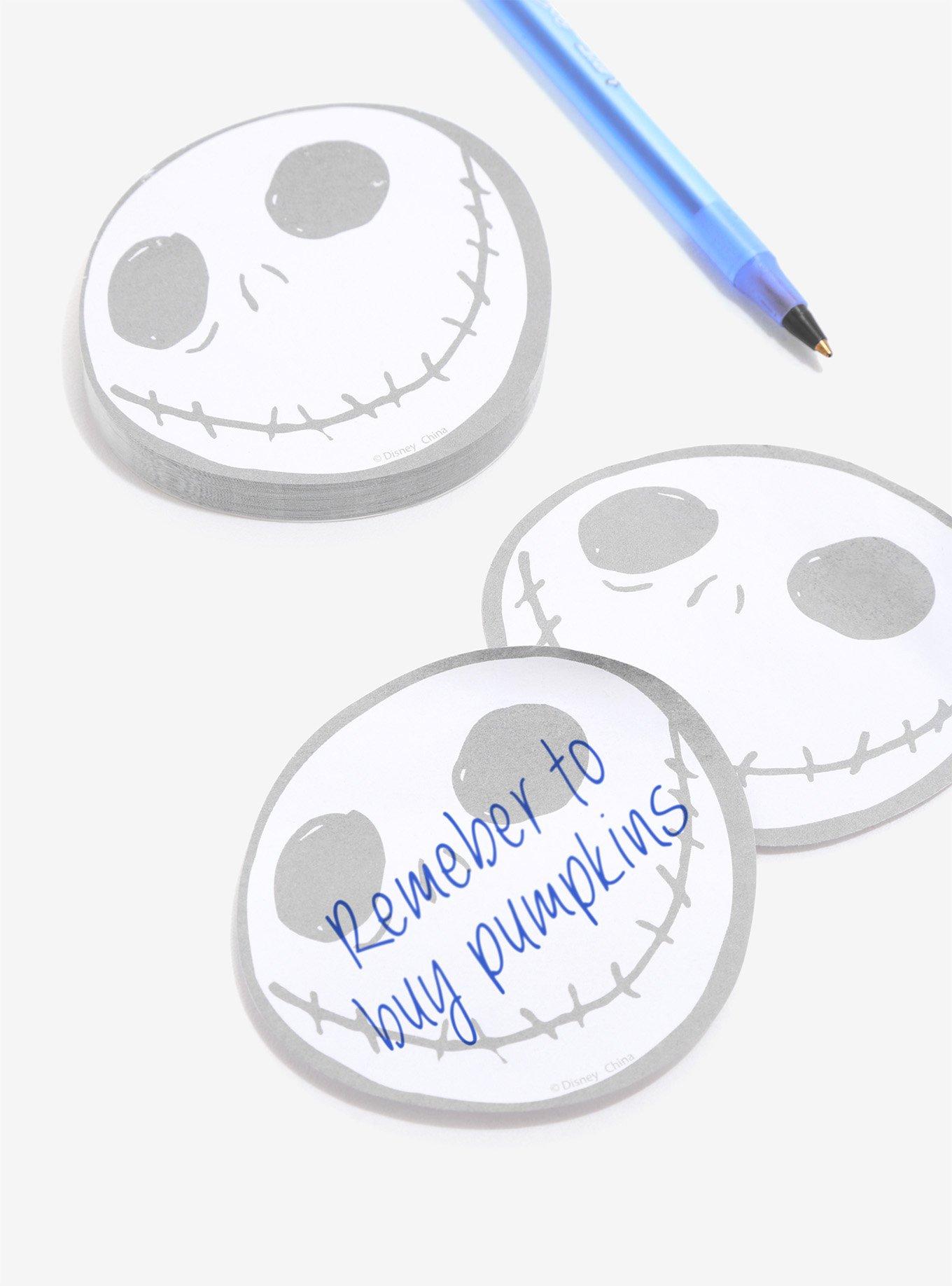 The Nightmare Before Christmas Jack Skellington Head Sticky Notes, , hi-res