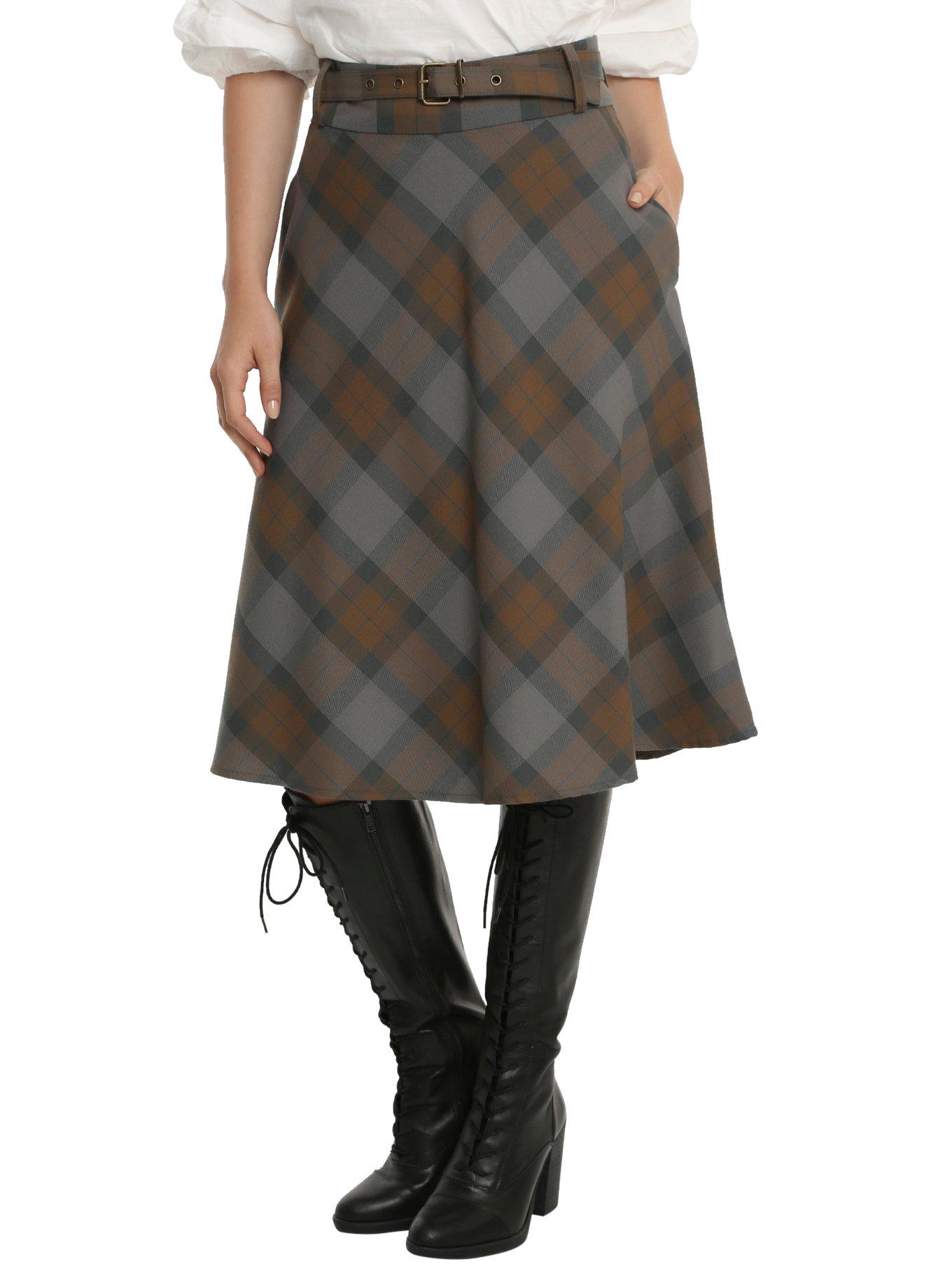 Outlander A-Line Midi Skirt, MULTI, hi-res