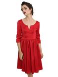 Outlander Red Party Dress, MULTI, hi-res