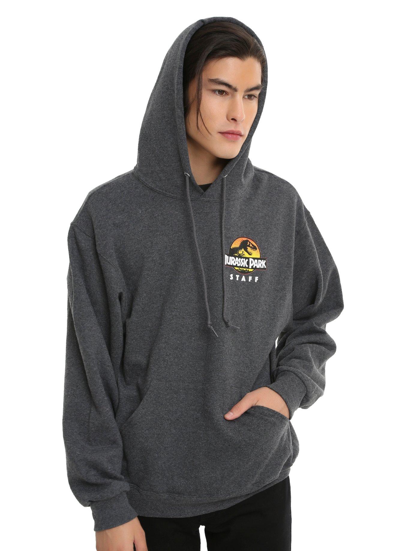 Jurassic Park Staff Hoodie, BLACK, hi-res