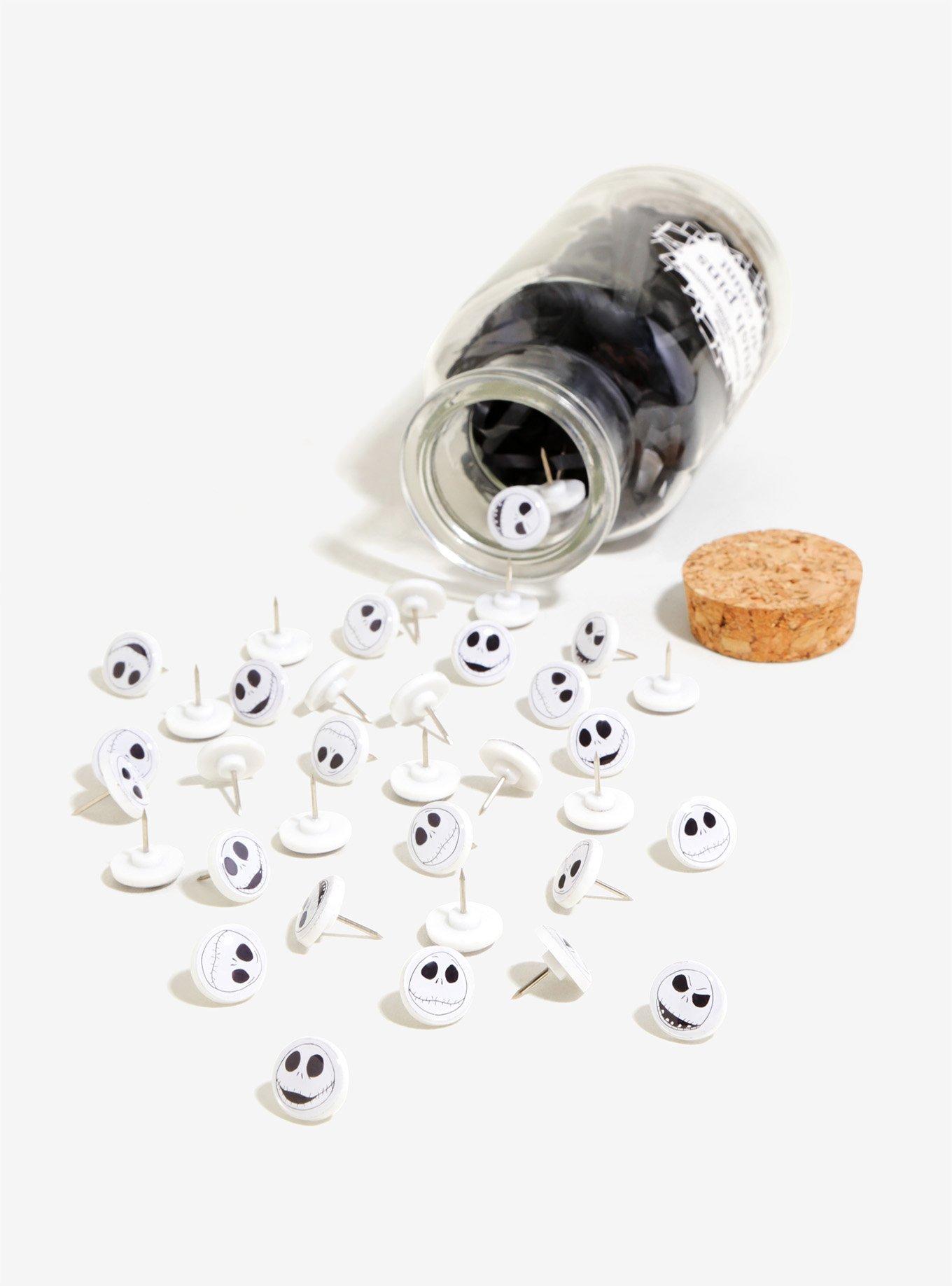 The Nightmare Before Christmas Push Pins Glass Jar, , hi-res
