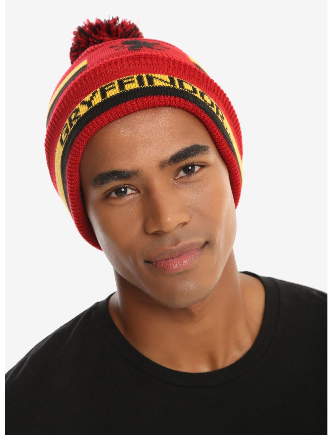 Harry Potter Gryffindor Pom Beanie - BoxLunch Exclusive, , hi-res