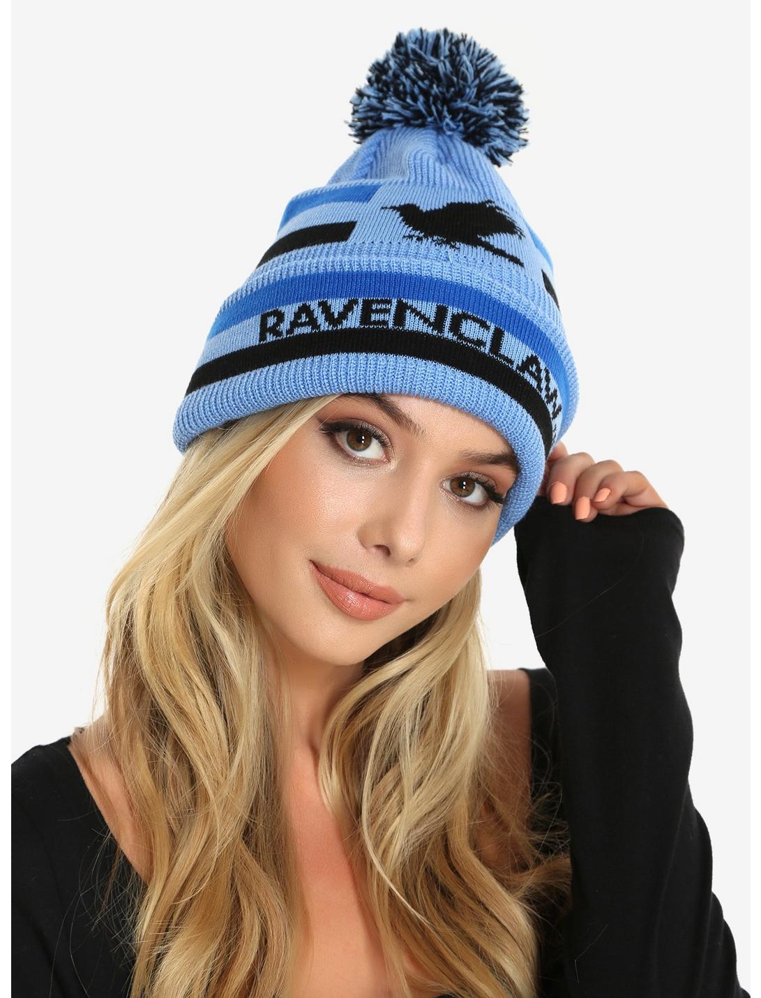Harry Potter Ravenclaw Pom Beanie - BoxLunch Exclusive, , hi-res
